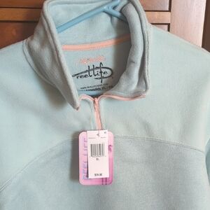 Reel Life Light Blue Pullover Blue Haze XL. New SALE
